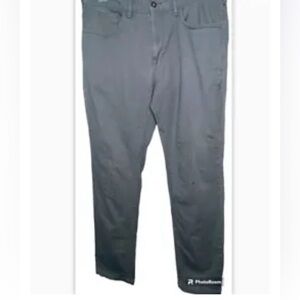 Dockers Men’s Pants 33” x 32” Solid Light Gray Straight Leg Pockets Casual